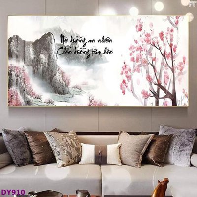 File tranh Tranh trang trí đông y dưỡng sinh spa môi mi DY910 (bản gốc) treo phòng ăn