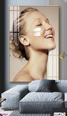 File gốc Tranh trang trí đông y dưỡng sinh spa môi mi DY927 (ảnh rõ nét) để in