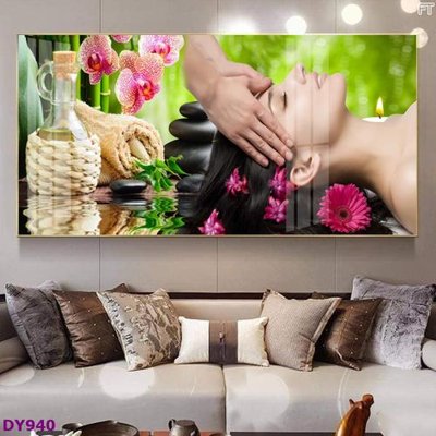 Tải file gốc Tranh trang trí đông y dưỡng sinh spa môi mi DY940 dùng cho in ấn