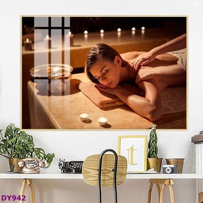 File tranh Tranh trang trí đông y dưỡng sinh spa môi mi DY942 (ảnh gốc) độ nét vượt trội