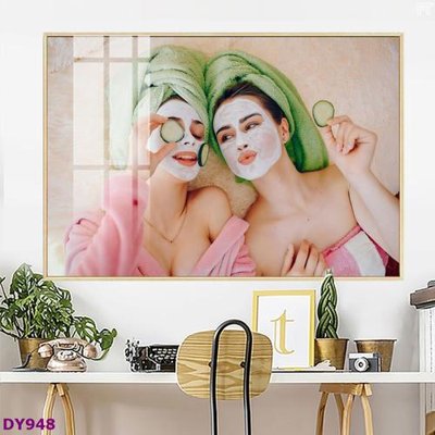 Tải file gốc Tranh trang trí đông y dưỡng sinh spa môi mi DY948 dùng cho in ấn