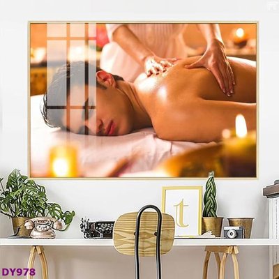 Cung cấp file tranh gốc Tranh trang trí đông y dưỡng sinh spa môi mi DY978 độc quyền