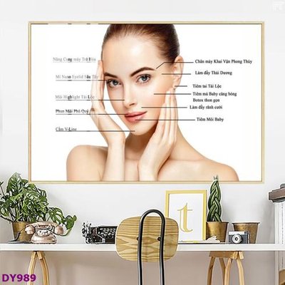 Download file gốc Tranh trang trí đông y dưỡng sinh spa môi mi DY989 (in mica) logo