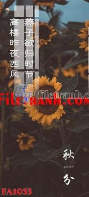 File tranh File gốc in bộ tranh decor treo tráng gương canvas FA1033 (bản gốc) treo phòng ăn