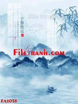 File gốc in ấn File gốc in bộ tranh decor treo tráng gương canvas FA1035 độ phân giải cao