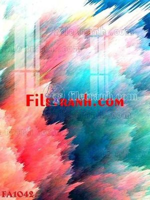 File gốc File gốc in bộ tranh decor treo tráng gương canvas FA1042 (cho in 3D) độc đáo