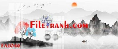 File gốc in ấn File gốc in bộ tranh decor treo tráng gương canvas FA1046 độ phân giải cao