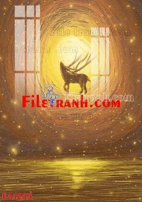 File tranh File gốc in bộ tranh decor treo tráng gương canvas FA1075 (gốc) chủ đề thành phố