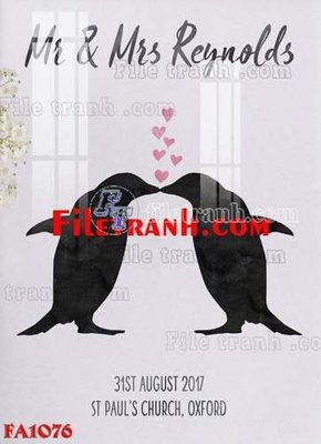 File gốc File gốc in bộ tranh decor treo tráng gương canvas FA1076 (cho in ấn) độc quyền