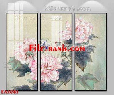 File gốc File gốc in bộ tranh decor treo tráng gương canvas FA1081 (phong cách) châu Âu