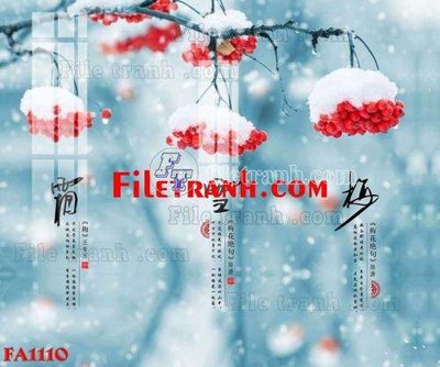 File gốc File gốc in bộ tranh decor treo tráng gương canvas FA1110 (vector) cho in ấn