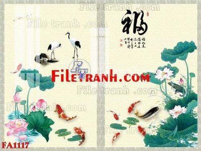 File tranh ảnh gốc File gốc in bộ tranh decor treo tráng gương canvas FA1117 dùng cho in khổ lớn