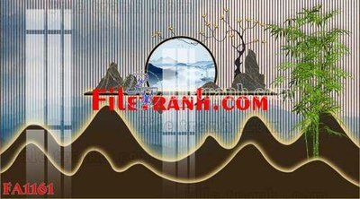 File gốc in mica File gốc in bộ tranh decor treo tráng gương canvas FA1161 chất lượng