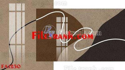 File tranh File gốc in bộ tranh decor treo tráng gương canvas FA1230 (gốc) chủ đề trẻ em