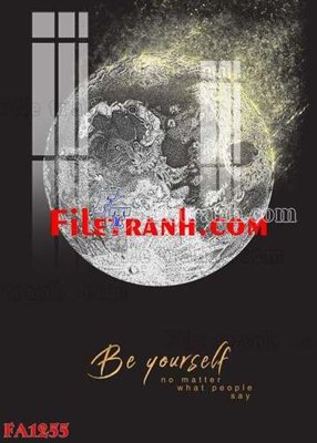 File gốc File gốc in bộ tranh decor treo tráng gương canvas FA1255 (in tráng gương) nghệ thuật