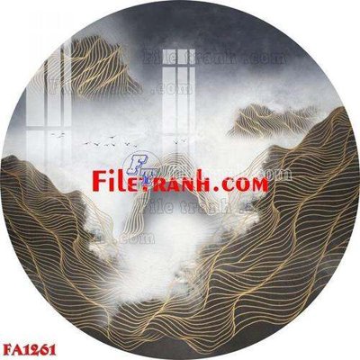 File PSD File gốc in bộ tranh decor treo tráng gương canvas FA1261 (nguyên bản) cho thiết kế