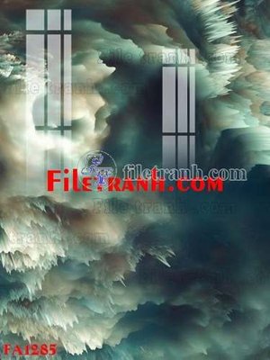 File PSD File gốc in bộ tranh decor treo tráng gương canvas FA1285 (bản gốc) đã tách nền