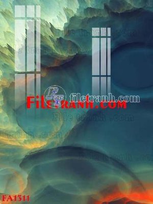 File gốc File gốc in bộ tranh decor treo tráng gương canvas FA1311 (in lụa) cao cấp