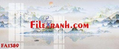 File gốc File gốc in bộ tranh decor treo tráng gương canvas FA1389 (cho in 3D) độc đáo
