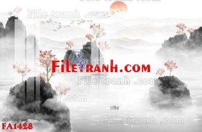 Tải file PSD File gốc in bộ tranh decor treo tráng gương canvas FA1428 (nguyên layer) để in