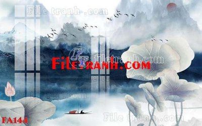 File tranh File gốc in bộ tranh decor treo tráng gương canvas FA144 (gốc) chủ đề thành phố