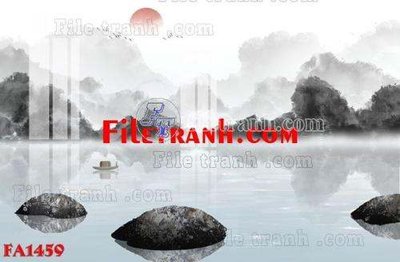 File gốc File gốc in bộ tranh decor treo tráng gương canvas FA1459 (in tráng gương) ốp tường