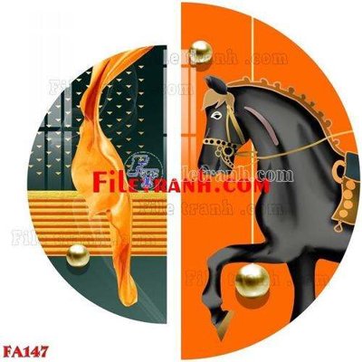 Ảnh gốc File gốc in bộ tranh decor treo tráng gương canvas FA147 (độ nét cao) in tráng gương