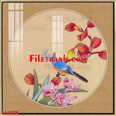 File tranh in tráng gương File gốc in bộ tranh decor treo tráng gương canvas FA1478 (siêu nét)