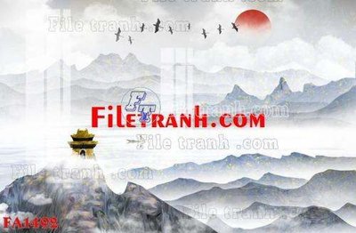 File ảnh gốc File gốc in bộ tranh decor treo tráng gương canvas FA1492 không vỡ nét