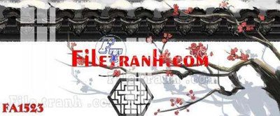 File gốc File gốc in bộ tranh decor treo tráng gương canvas FA1523 (in lụa) tranh thuận buồm