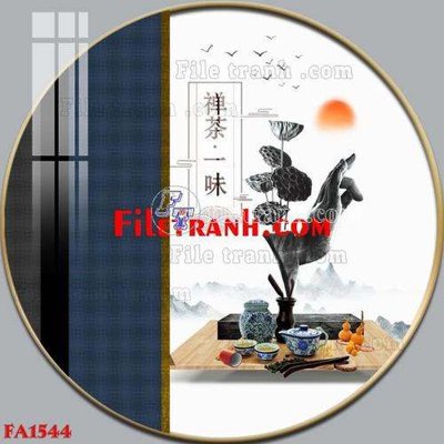 File gốc File gốc in bộ tranh decor treo tráng gương canvas FA1544 (phong cách) cổ điển