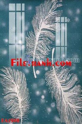 File gốc File gốc in bộ tranh decor treo tráng gương canvas FA1598 (chuẩn màu) cho in offset