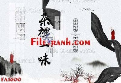 File PSD File gốc in bộ tranh decor treo tráng gương canvas FA1600 (gốc) cho designer