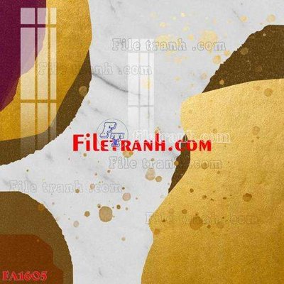 File gốc File gốc in bộ tranh decor treo tráng gương canvas FA1605 (in tráng gương) nghệ thuật