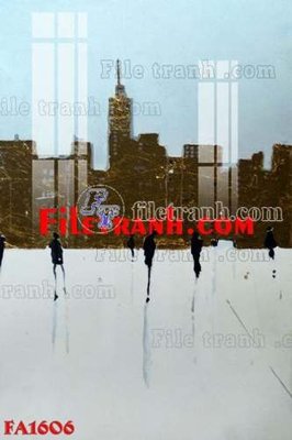 File tranh File gốc in bộ tranh decor treo tráng gương canvas FA1606 (ảnh gốc) in trần nhà