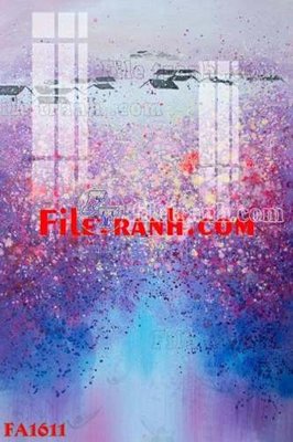 Hình ảnh file gốc File gốc in bộ tranh decor treo tráng gương canvas FA1611 cho in UV