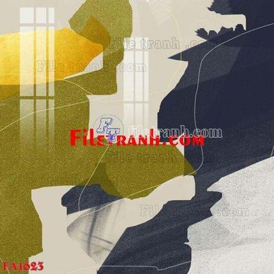 File gốc File gốc in bộ tranh decor treo tráng gương canvas FA1623 (phong cách) cổ điển