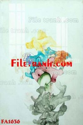 File gốc File gốc in bộ tranh decor treo tráng gương canvas FA1636 (cho in 3D) độc đáo