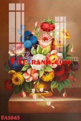 File PSD in ấn File gốc in bộ tranh decor treo tráng gương canvas FA1643 (chất lượng cao)