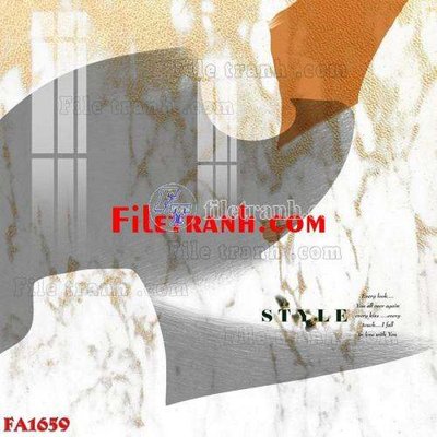 File tranh File gốc in bộ tranh decor treo tráng gương canvas FA1659 (ảnh gốc) không bị mờ