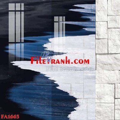 File tranh File gốc in bộ tranh decor treo tráng gương canvas FA1663 (ảnh gốc) in trần xuyên sáng