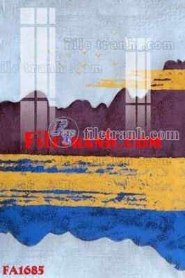 File gốc File gốc in bộ tranh decor treo tráng gương canvas FA1685 (in tráng gương) nghệ thuật