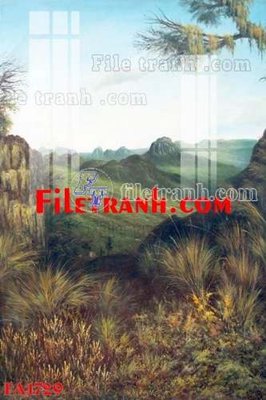 File tranh in tráng gương File gốc in bộ tranh decor treo tráng gương canvas FA1729 (siêu nét)