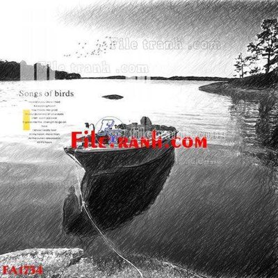 File gốc in mica File gốc in bộ tranh decor treo tráng gương canvas FA1734 chất lượng