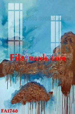 Download file gốc File gốc in bộ tranh decor treo tráng gương canvas FA1746 (in mica) 3D