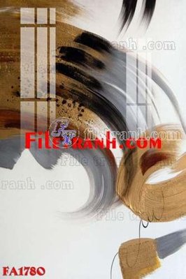File tranh in mica File gốc in bộ tranh decor treo tráng gương canvas FA1780 (độ phân giải cao)