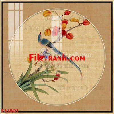 File gốc in ấn File gốc in bộ tranh decor treo tráng gương canvas FA1801 độ phân giải cao