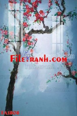 Ảnh gốc File gốc in bộ tranh decor treo tráng gương canvas FA1808 (siêu chi tiết) để in ấn