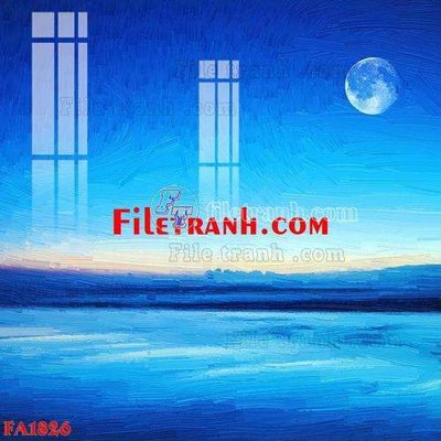 File gốc in tráng gương File gốc in bộ tranh decor treo tráng gương canvas FA1826 chi tiết