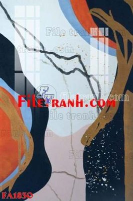 File in ấn chuyên nghiệp File gốc in bộ tranh decor treo tráng gương canvas FA1830 (file gốc)
